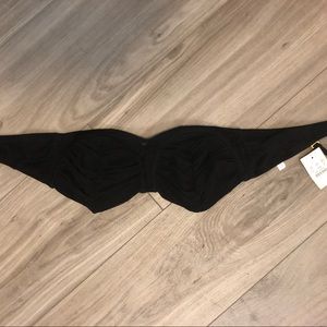 Brand new black bathing suit top